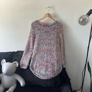 Colourful super soft knit sweater